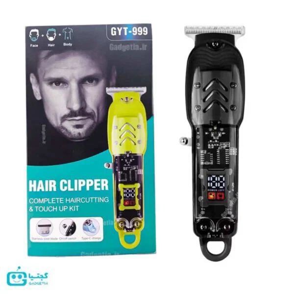 Professional Hair Clipper, Complete Haircutting Kit, Type-C Charging