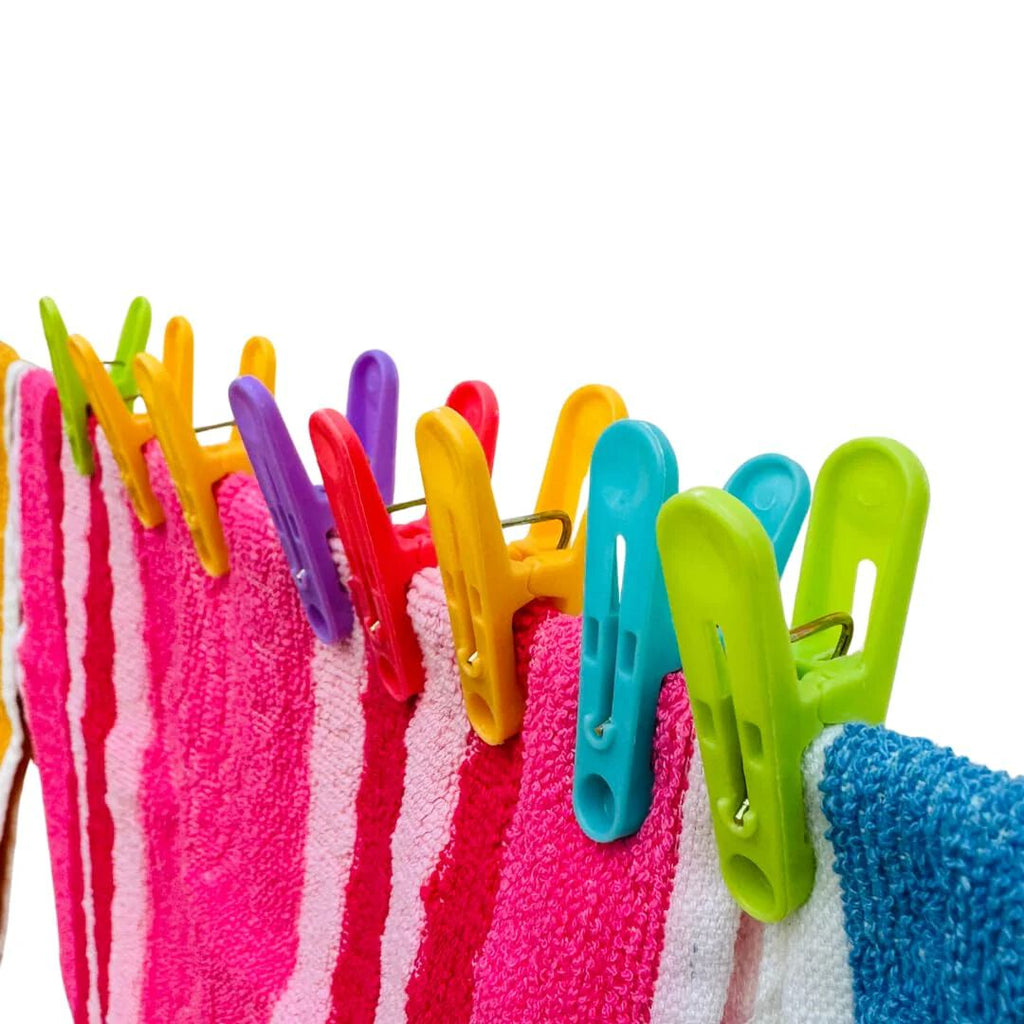 (Pack of 50) Cloth Clips for Drying Clothes