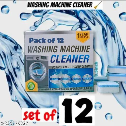 Washing Machine Cleaning 12 pcs Tablet