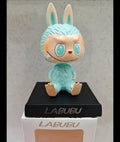 Super Hero Action Figure Limited Edition Bobblehead with Mobile Holder for Car Dashboard - (Labubu)