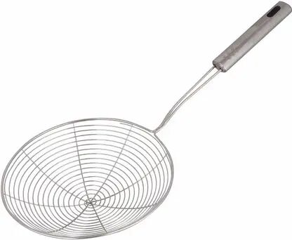 Steel Oil Strainer Skimmer Spoon for Frying