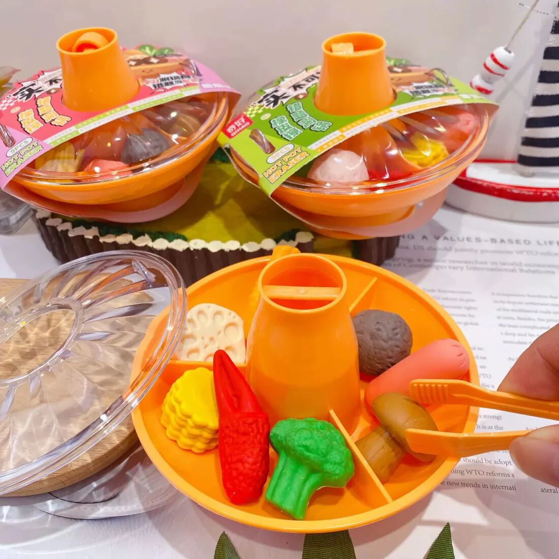 Japanese Hot Pot Eraser for Kids