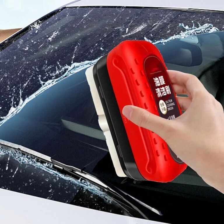 Automotive Oil Film Cleaning Brush, Glass Cleaning Board