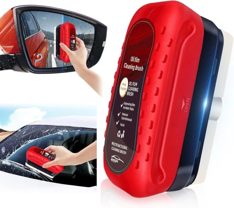 Automotive Oil Film Cleaning Brush, Glass Cleaning Board