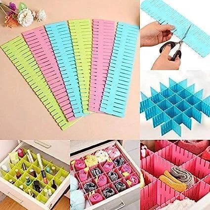 Pack of 6 Drawer Divider, Drawer Divider, Storage Box {35 Cm}