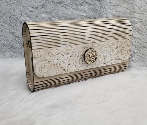Handcrafted Wooden Purse for Women