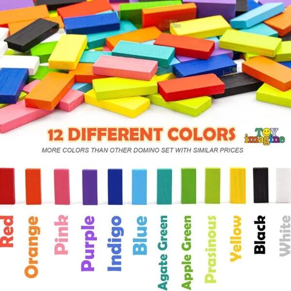 Big Sized Dominos 100 Pcs Blocks