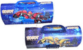 Transformers Theme Suitcase Pencil Case with Combination Password Lock Double Sided Compass
