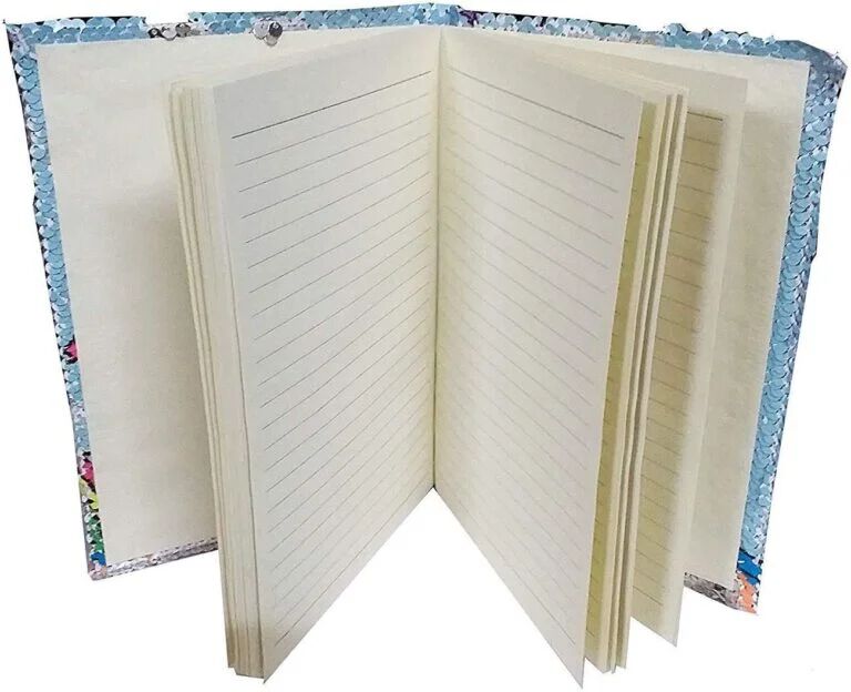 Stylish Colourful Sequins Magic Diary (Multicolour)