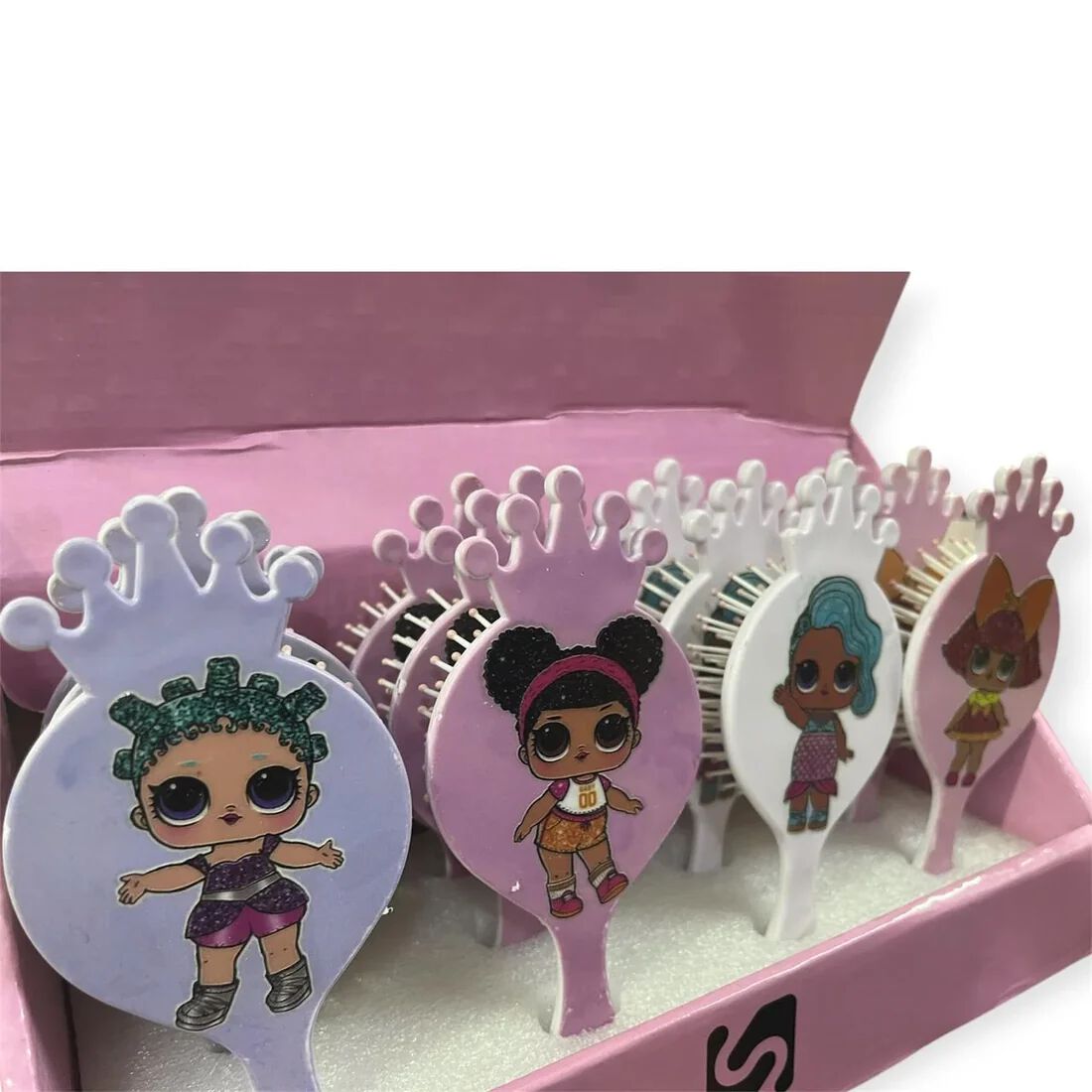 Mini Hair Brush Pain Free Comb for Women, Men, Boys and Girls