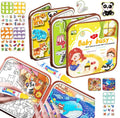 Water Magic Coloring Busy Books with Refillable Pen – 2 in 1 Busy Binder