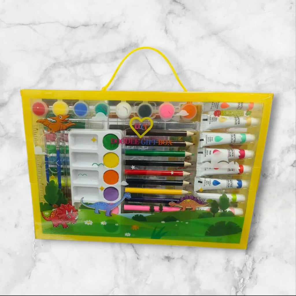60 Colour Stationery Set for Girls and Boys {Random Color}