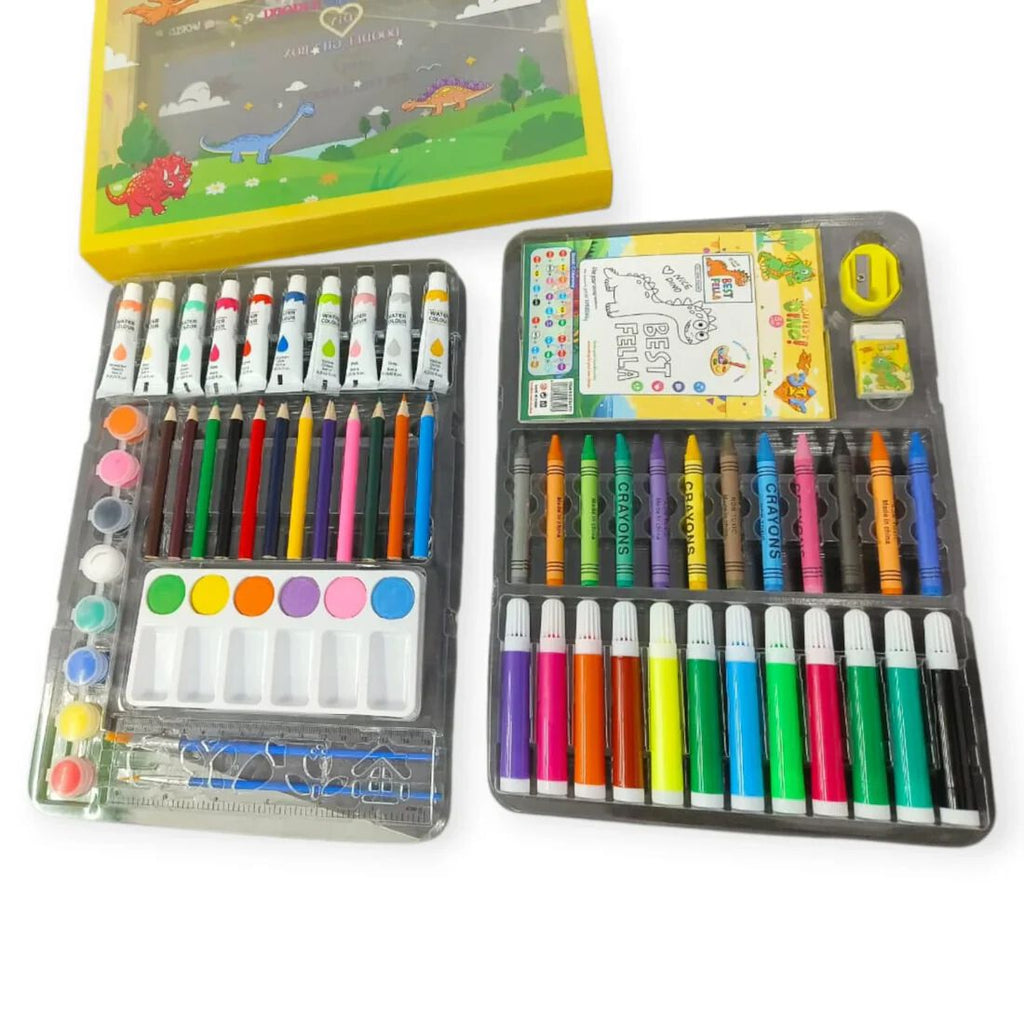 60 Colour Stationery Set for Girls and Boys {Random Color}