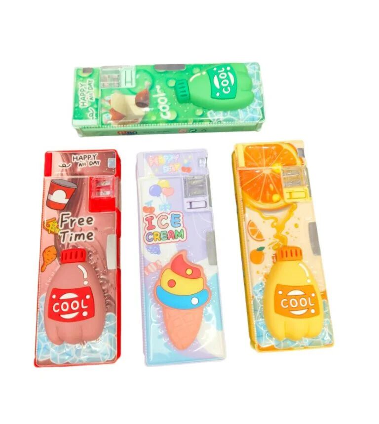 Compox box with 3d Rubber Characters ( Random )