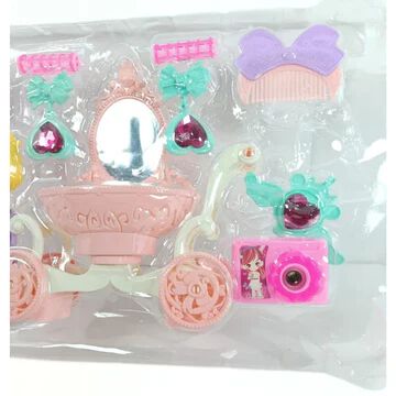 Kids Dollhouse Playset Portable Dollhouse Toy for Girls