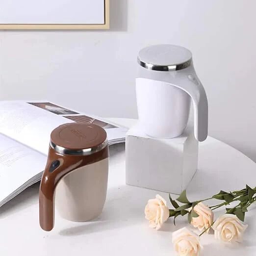 Automatic Magnetic Stirring Coffee Mug – Self Mixing Electric Cup