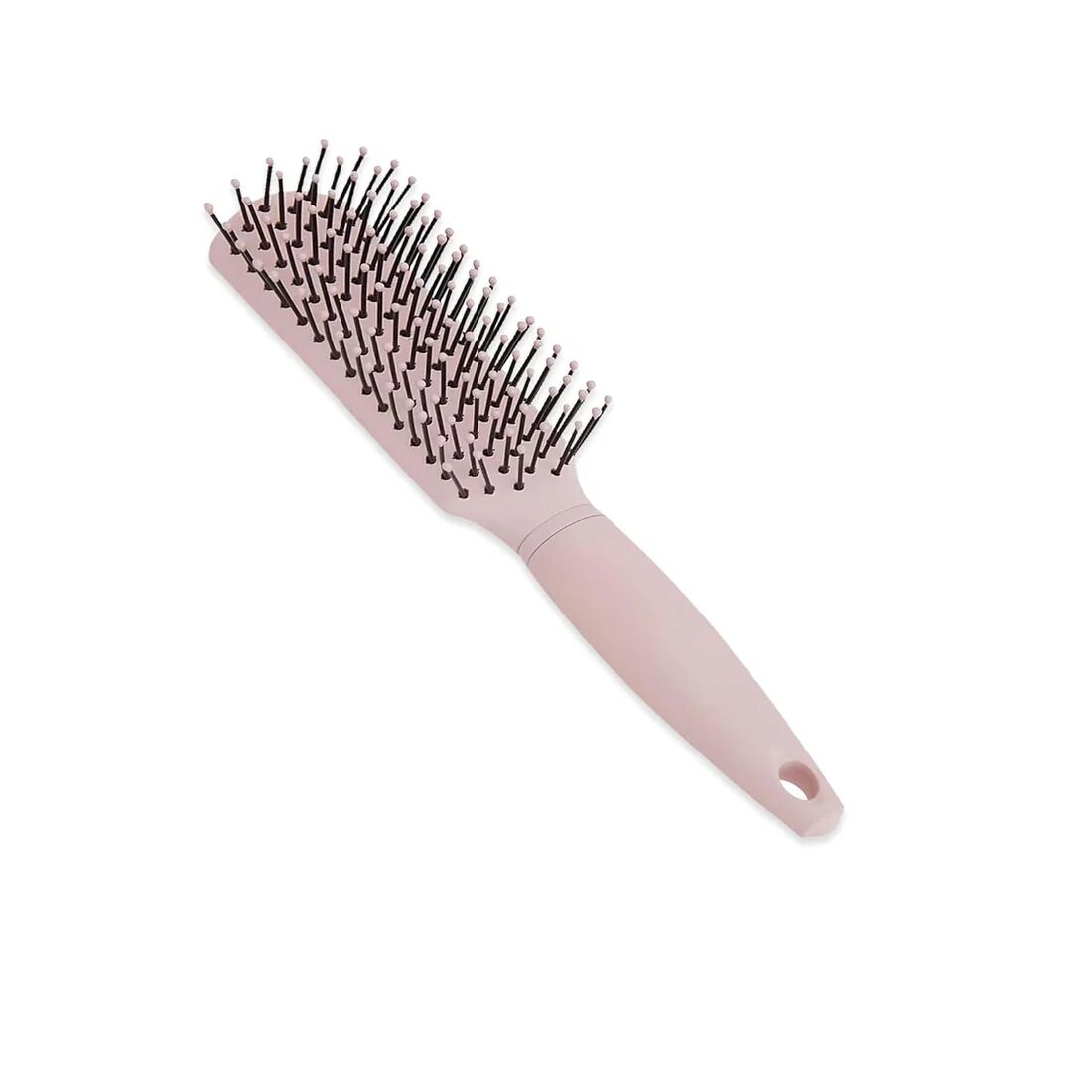 Mini Grooming Flat Hair Brush with Strong & flexible nylon bristles