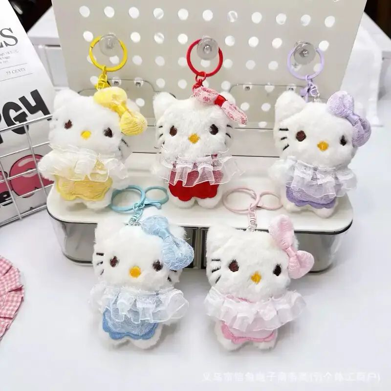 Hello Kitty and Friends Plush Keychain {Multicolor]