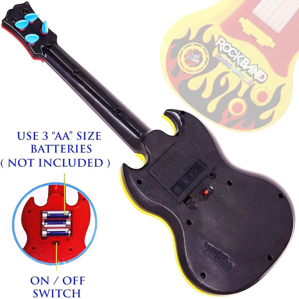 Rockband Music and Lights Guitars Toys