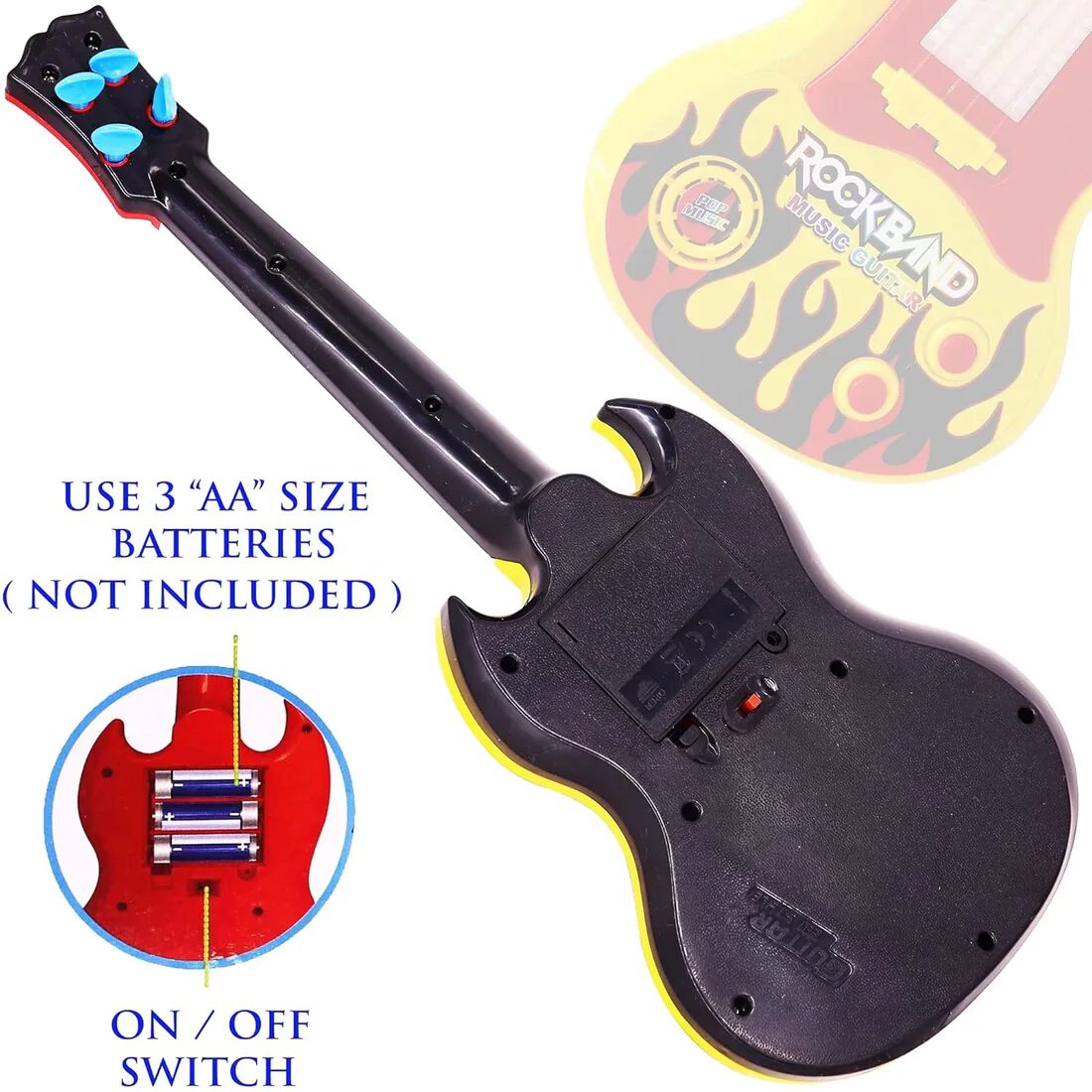 Rockband Music and Lights Guitars Toys