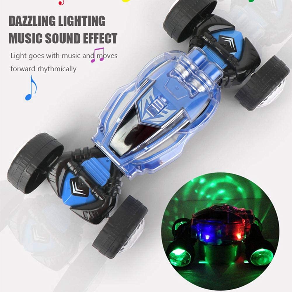 Children's Toy Stunt Car, Twist Electric Deformation Car, with Light/Singing/Dancing Shaped Drift Toy