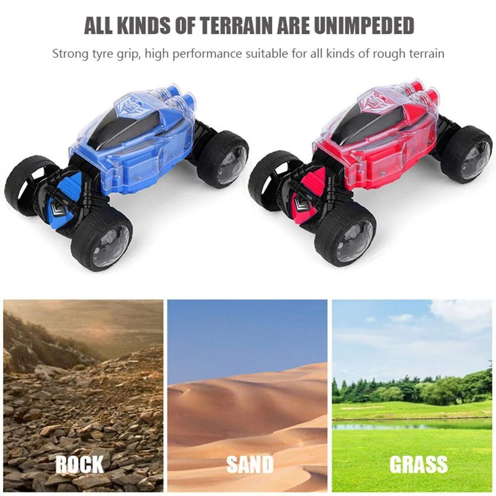 Children's Toy Stunt Car, Twist Electric Deformation Car, with Light/Singing/Dancing Shaped Drift Toy
