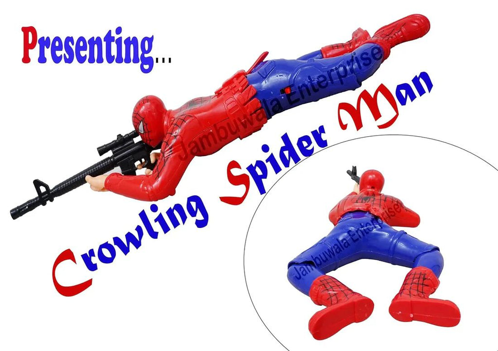Crawling Spiderman
