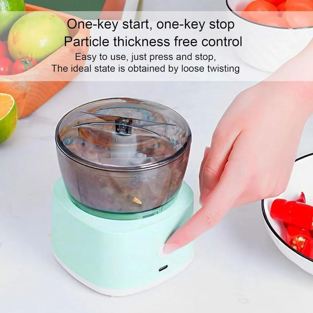 Garlic Masher Cooking Machine Mini Electric Mixer Stuffing Food Processor