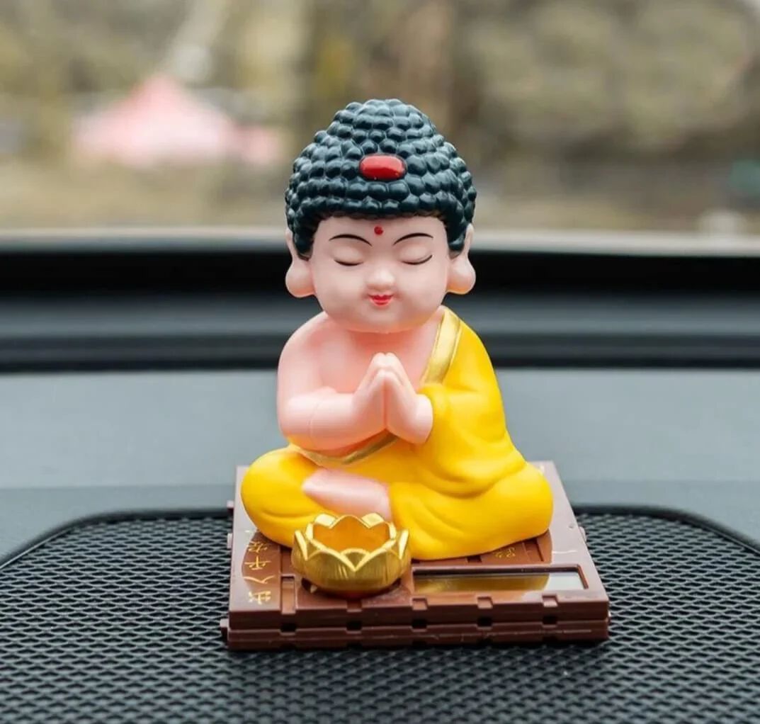 Solar Lucky Buddha {Random Design}