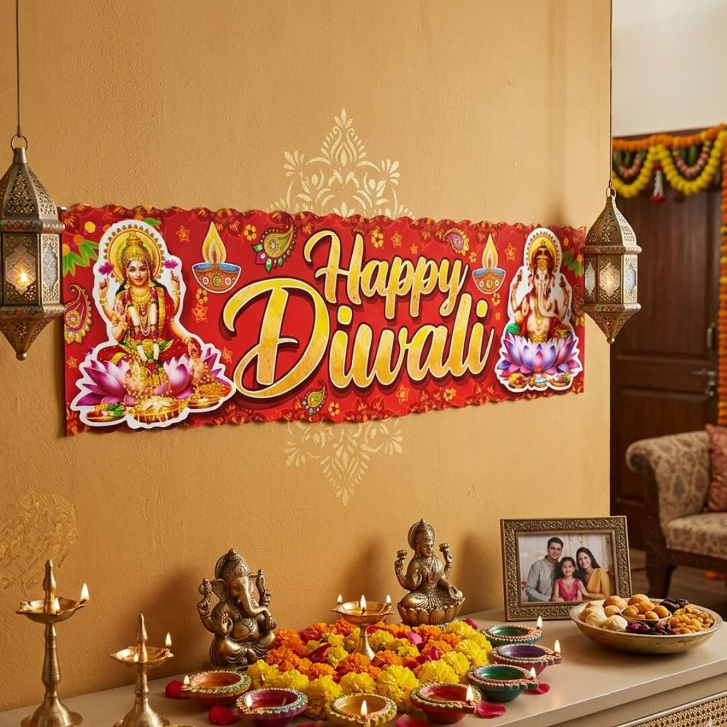 Happy Diwali Banner for Decoration