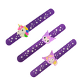 {Pack of 12} Kuromi Slap Bracelets Silicone Slap Bands for kids