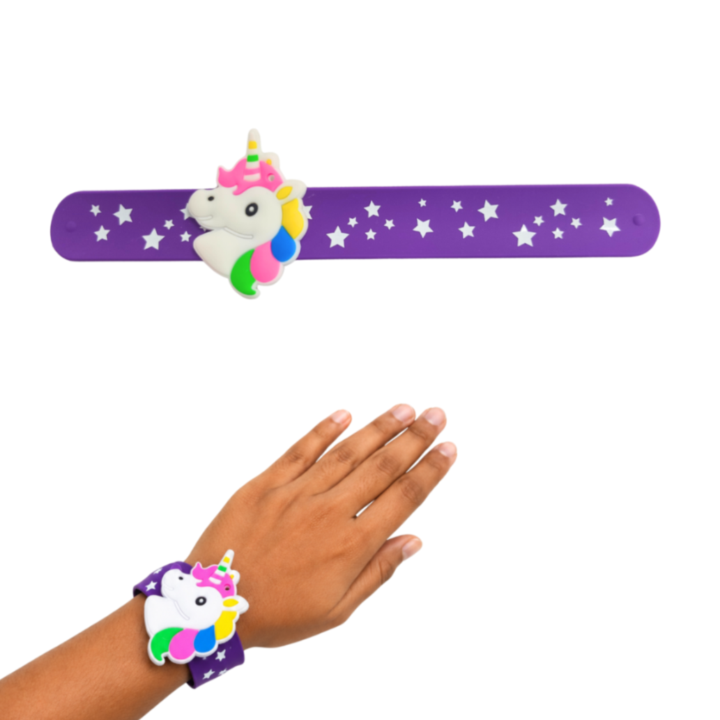 {Pack of 12} Kuromi Slap Bracelets Silicone Slap Bands for kids