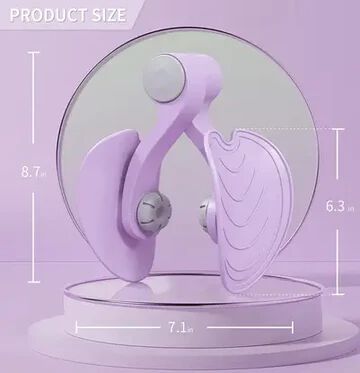 Hip Trainer, Thigh Master, Pelvic Floor Strengthening Device Men/Women, Kegel Trainer for Postpartum Rehabilitation