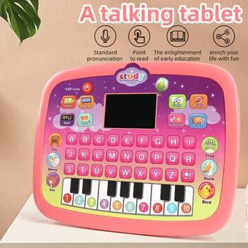 Educational Learning Laptop Toy with Music,Piano and LED Screen Early Learning Computer Toy