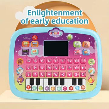 Educational Learning Laptop Toy with Music,Piano and LED Screen Early Learning Computer Toy