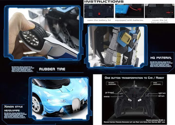 Robot Transformer Remote control Car R/C