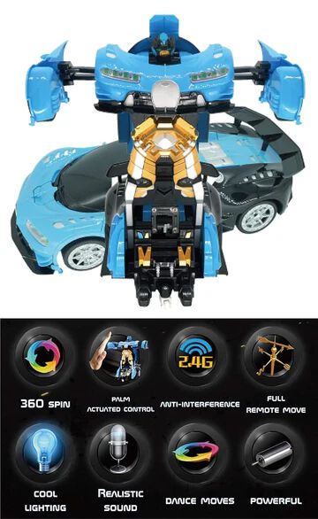Robot Transformer Remote control Car R/C