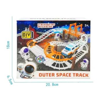 Plastic Spaceship Series Railway Toys