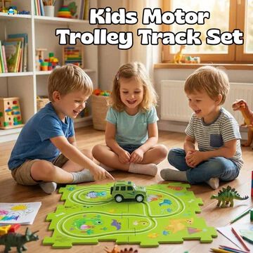 Track Cars for Children DIY Puzzle Track DIY Route Game