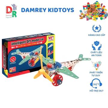 Intelligent Diy Model Car Metal Air Force Puzzle Kits for Kids