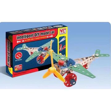 Intelligent Diy Model Car Metal Air Force Puzzle Kits for Kids