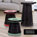 Portable Folding Telescoping Stool,Retractable Stool for Camping