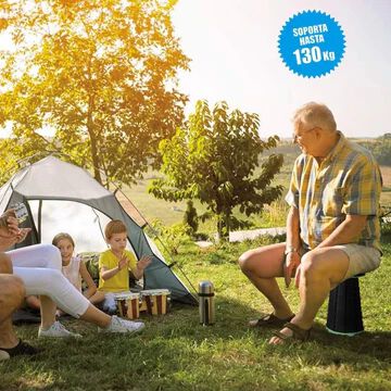 Portable Folding Telescoping Stool,Retractable Stool for Camping