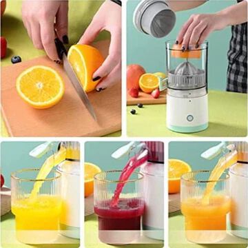 Professional Citrus Juicer Electric With Lever, Squeezer Juice Extractor