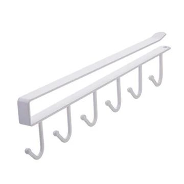 Multifunctional Iron Kitchen Storage Rack Cupboard Hanging Hooks