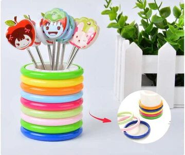 Cartoon Shape Fruit Fork Set for Kids