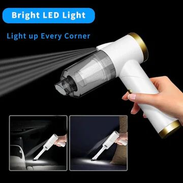 Handheld Vacuum Cordless, 9000Pa Strong Suction, 90°Foldable Mini