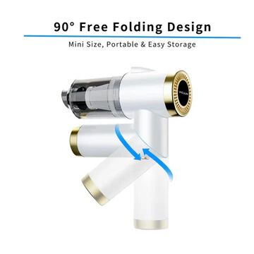 Handheld Vacuum Cordless, 9000Pa Strong Suction, 90°Foldable Mini