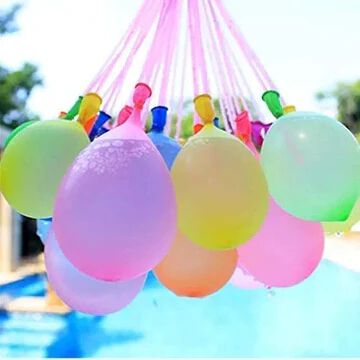 Colorful Kid’s Plastic No Need to tie Knots Holi Magic Water Balloons
