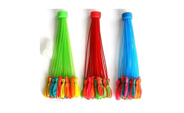 Colorful Kid’s Plastic No Need to tie Knots Holi Magic Water Balloons